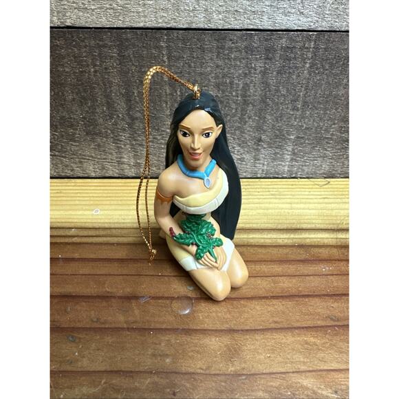 Vintage Disney Pocahontas Grolier Ornament, Christmas Magic Collection In Box - Picture 1 of 5